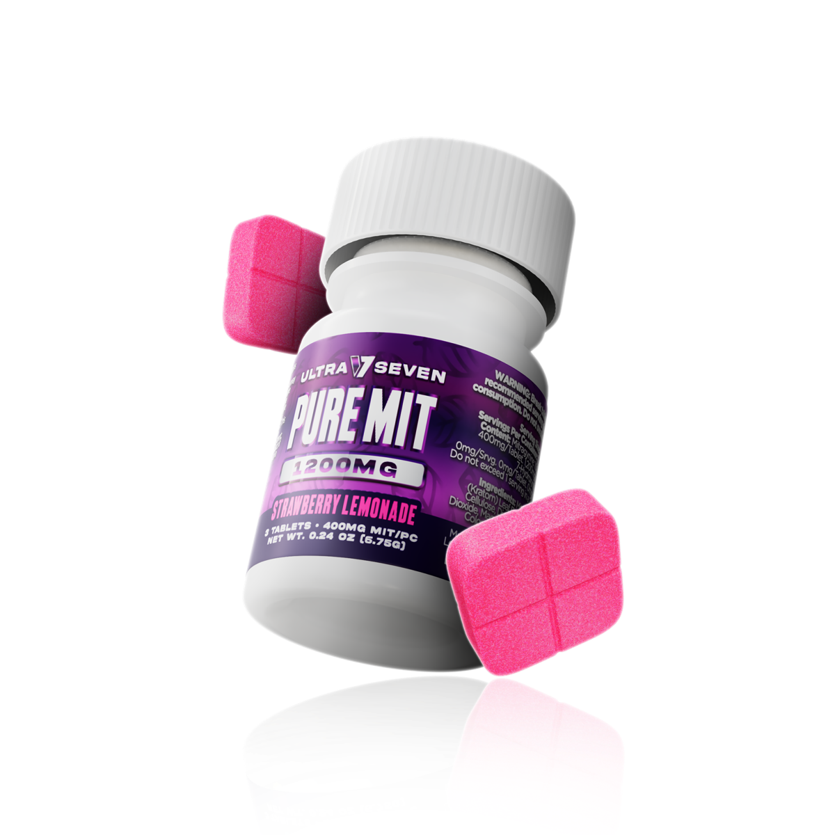Strawberry Lemonade 1200mg Pure MIT — main