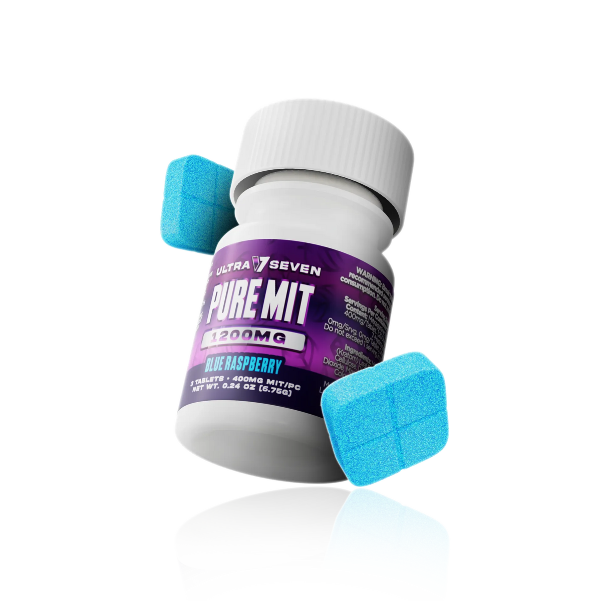 1200mg Pure MIT – Blue Raspberry