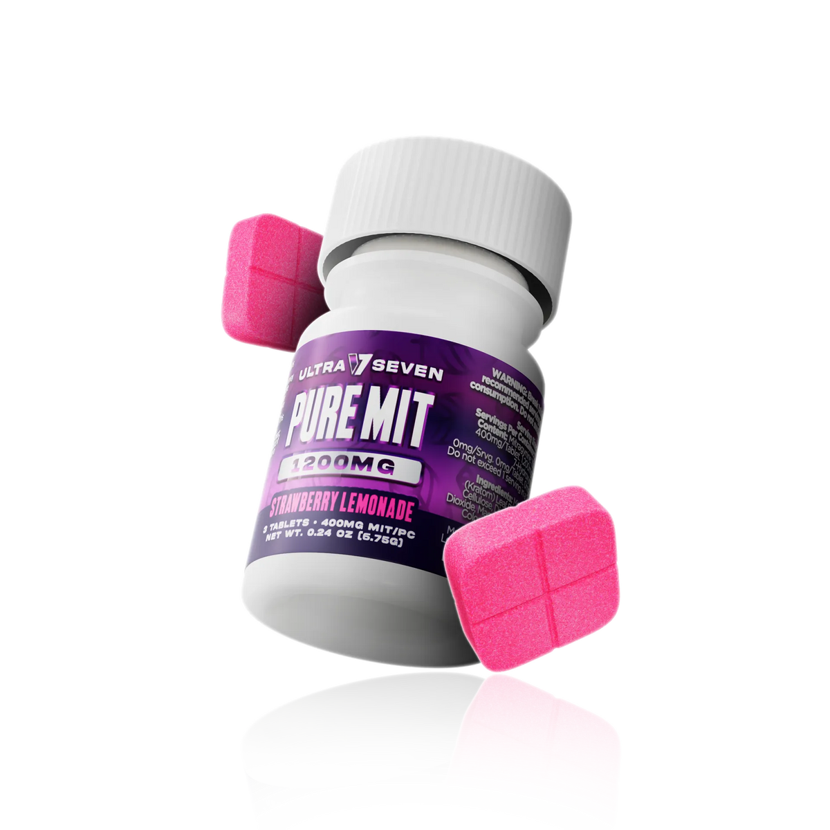 1200mg Pure MIT – Strawberry Lemonade